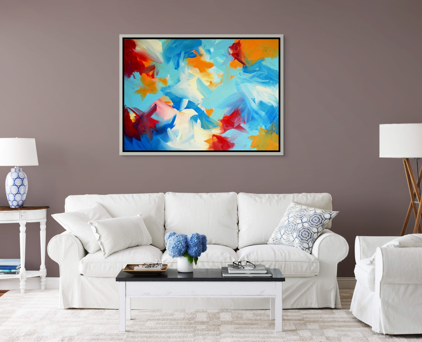 Blue River, 36" x 48"