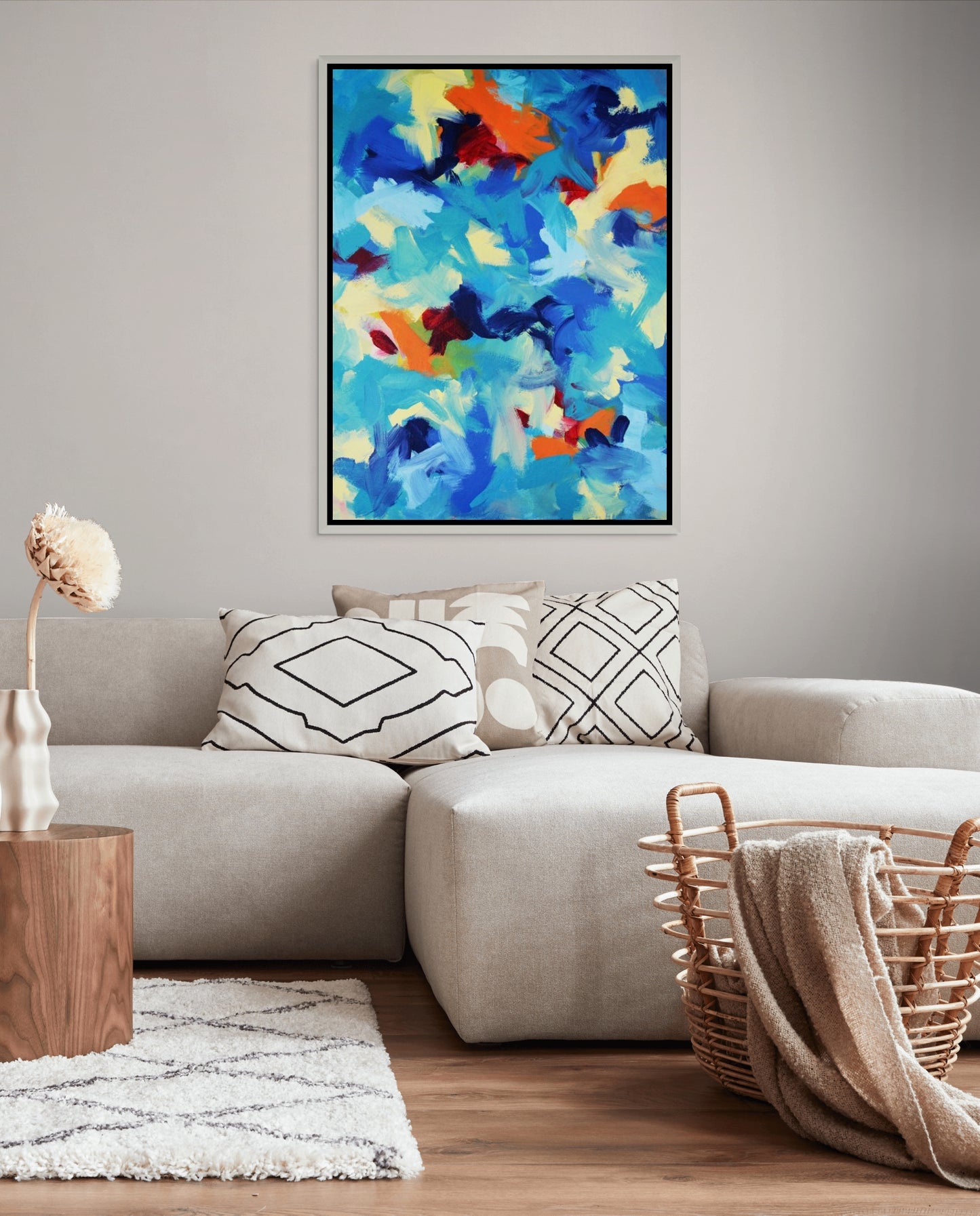 Flight of Birds 36" x 48"