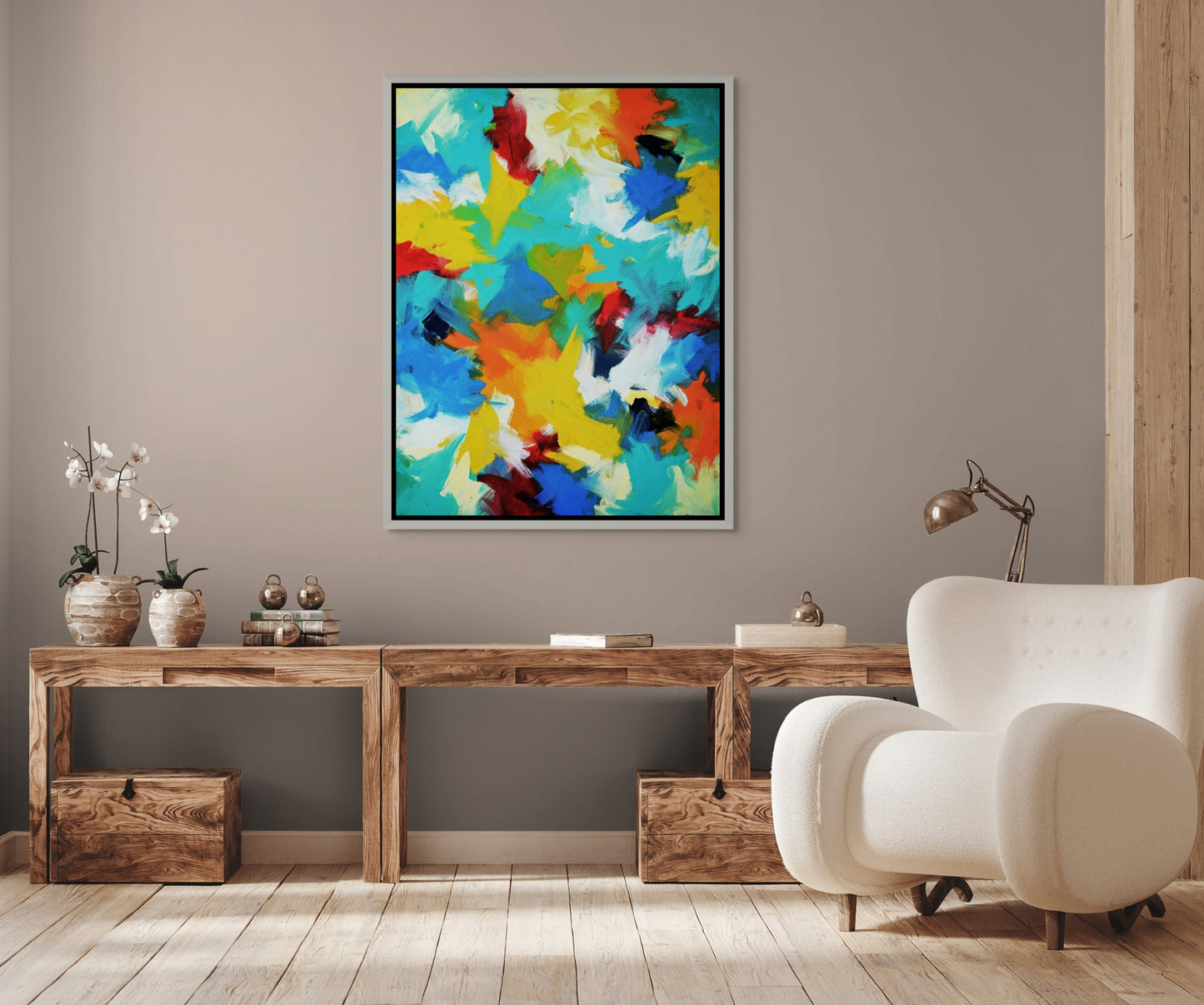 Fun at the Beach 36" x 48"