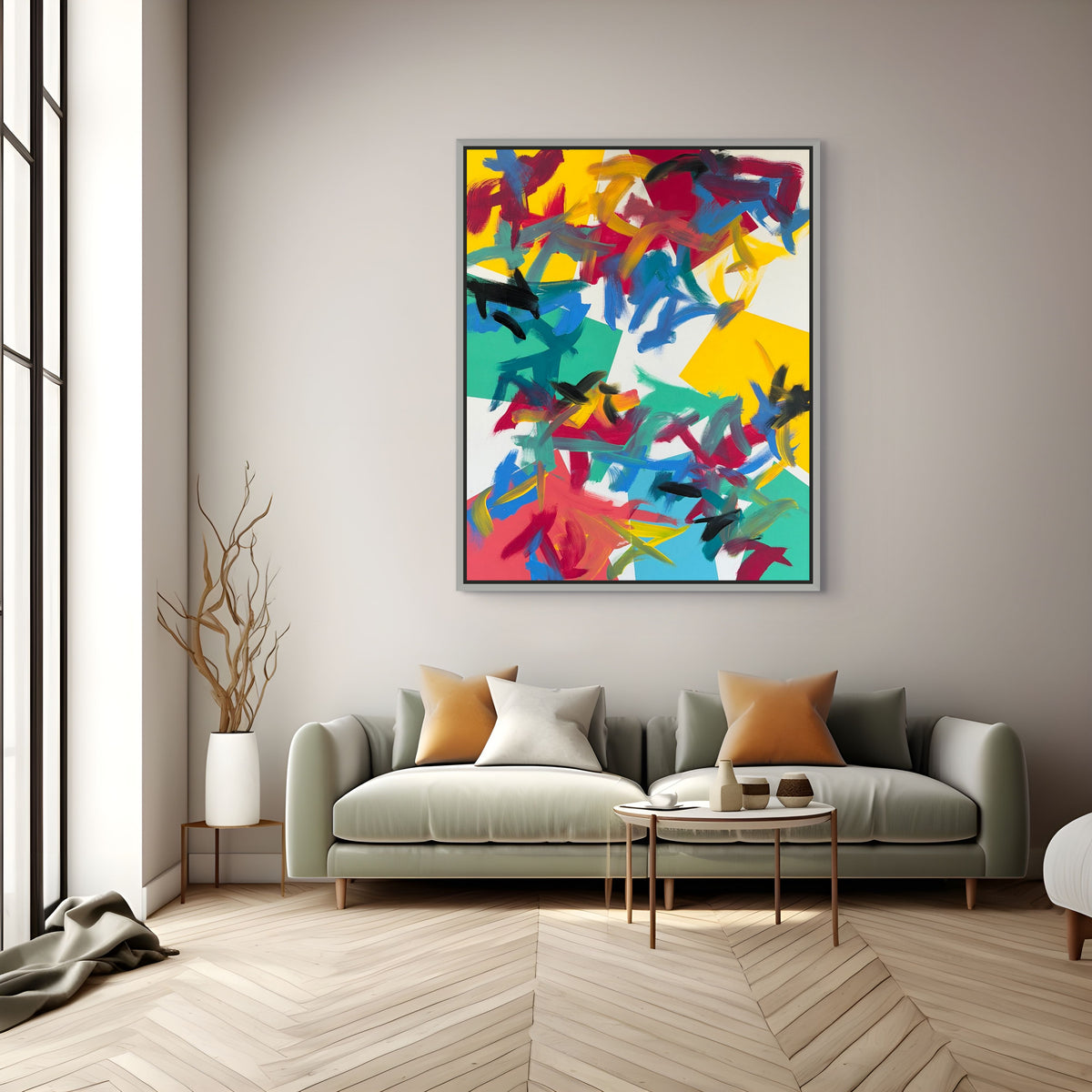 Color in Motion 48" x 60"