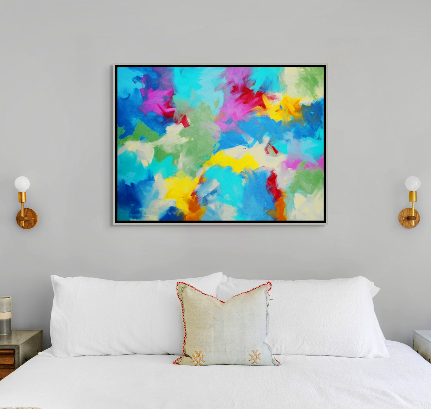 Softly Rising 36" x 48"