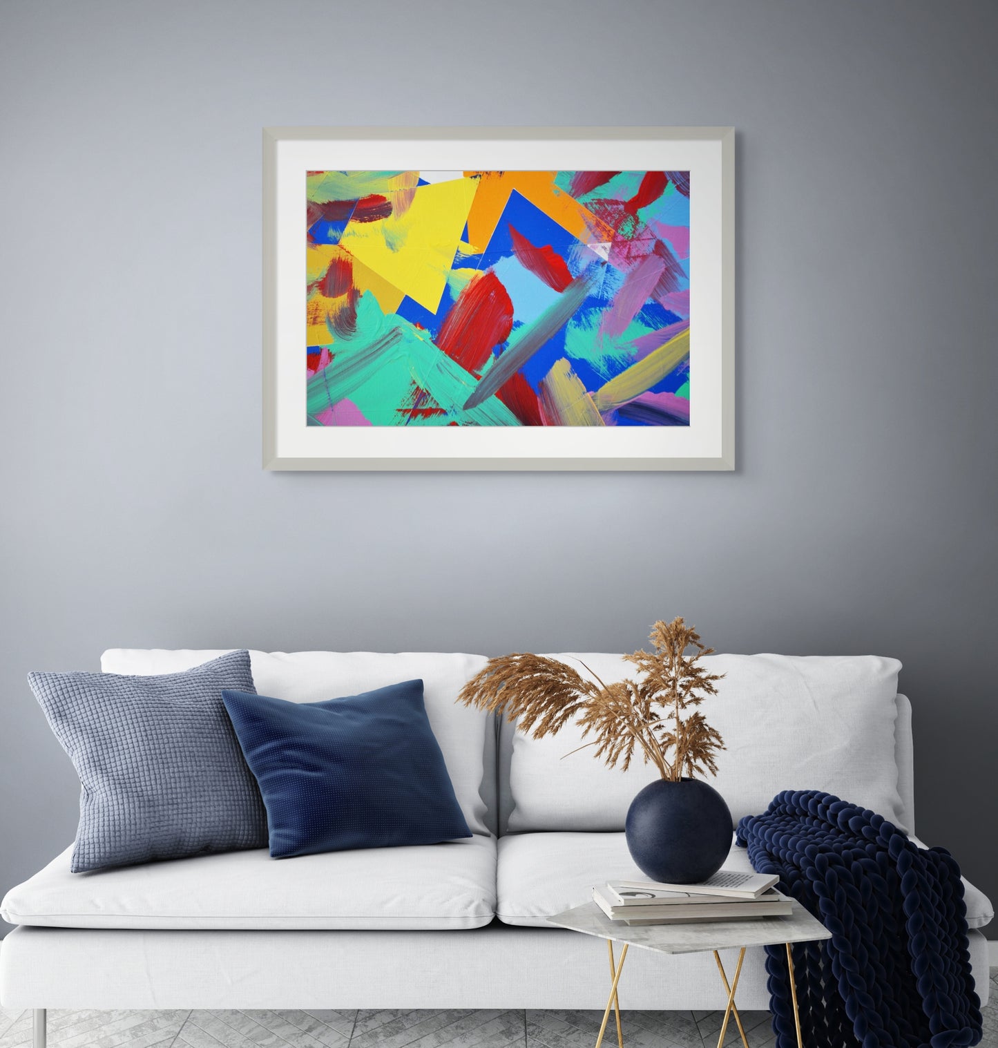 Fighting for Space, 20" x 30"