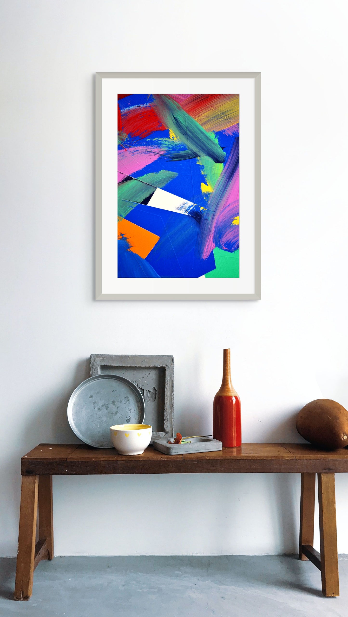 Sharp White, 20" x 30"