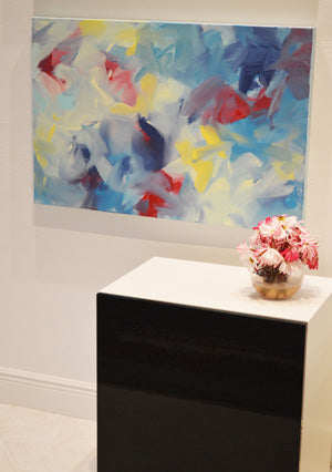 "Swirling Waters 030119B"   24" x 36"