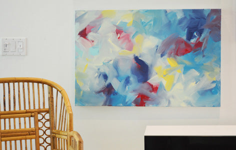 "Swirling Waters 030119B"   24" x 36"