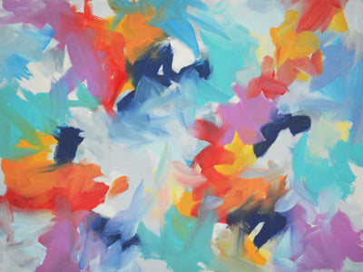 "Summer Flowers 051419"    36" x 48"